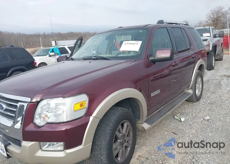 2006 Ford Explorer Eddie Bauer из США, поврежденный, VIN 1FMEU64E76UA76010